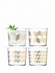Набор стаканов Signature, Chevron, 310 мл, 4 шт., LSA International, арт.:G060-09-146