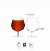 Набор бокалов для пива Bar, 550 мл, 2 шт., LSA International, арт.:G1227-23-991