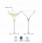 Набор креманок для шампанского Savoy, 250 мл, 2 шт., LSA International, арт.:G245-09-301