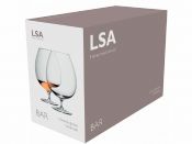 Набор бокалов для бренди Bar, 900 мл, 2 шт., LSA International, арт.:G709-32-991