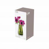 Ваза Flower, 14 см, зеленая, LSA International, арт.:G732-14-414