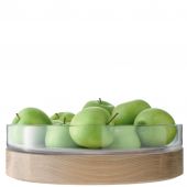 Блюдо Lotta на деревянной подставке, 31 см, LSA International, арт.:G990-02-301