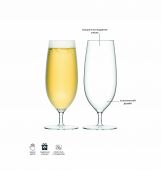 Набор бокалов для пива, 450 мл, 2 шт., LSA International, арт.:G1226-16-991