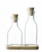 Набор графинов для масла и уксуса на подставке Serve, LSA International, арт.: G1268-00-991