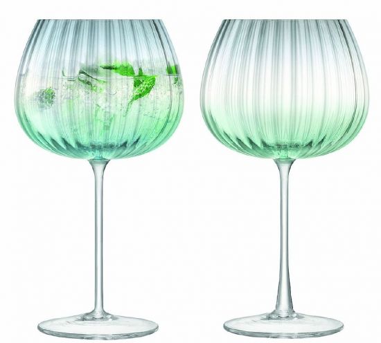 Набор бокалов Dusk, 650 мл, зелено-серый, 2 шт., LSA International, арт.:G1443-23-151