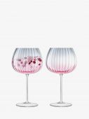 Набор бокалов Dusk, 650 мл, розово - серый 2 шт., LSA International, арт.:G1443-23-152