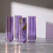 Набор стаканов Aurora, 420 мл, фиолетовый, 4 шт., LSA International, арт.:G1617-15-887