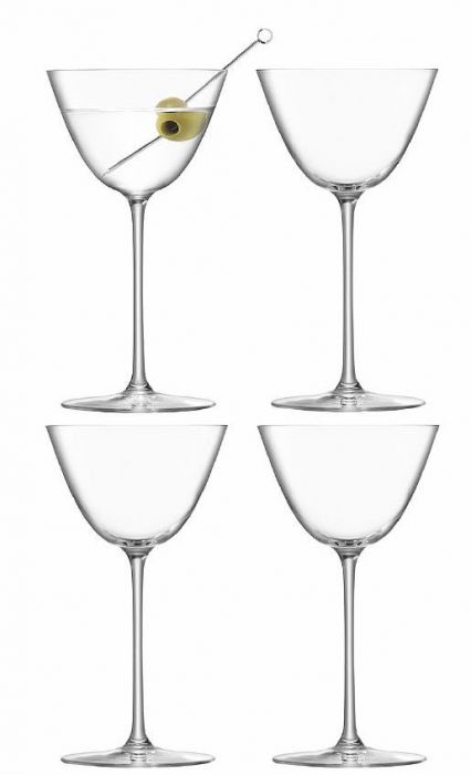 Набор бокалов для мартини Borough, 195 мл, 4 шт., LSA International, арт.:G1619-07-301