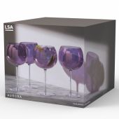 Набор бокалов Aurora, 680 мл, фиолетовый, 4 шт., LSA International, арт.:G1620-24-887