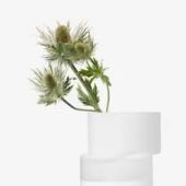 Ваза - Подсвечник Tier, 13,5 см, белый, LSA International, арт.:G1727-13-391