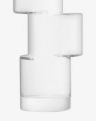 Ваза Tier, 26 см, прозрачная, LSA International, арт.:G1728-26-301