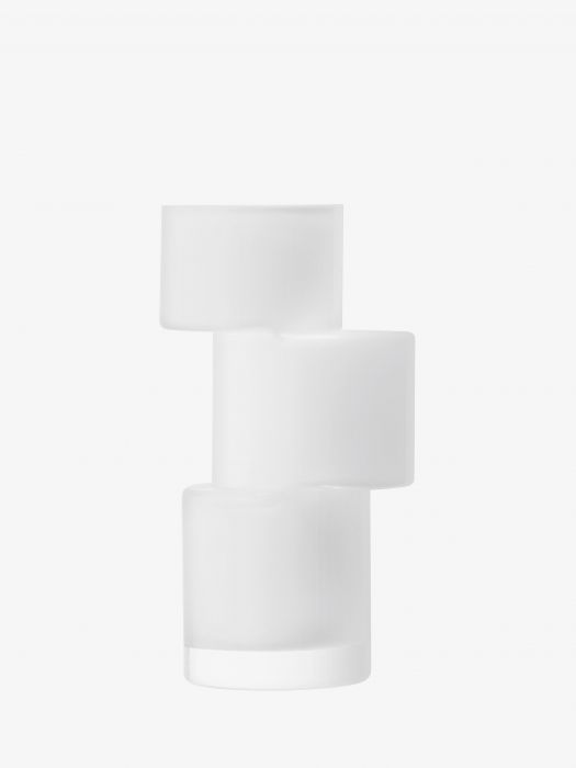 Ваза Tier белая, 26 см,  LSA International, арт.:G1728-26-391