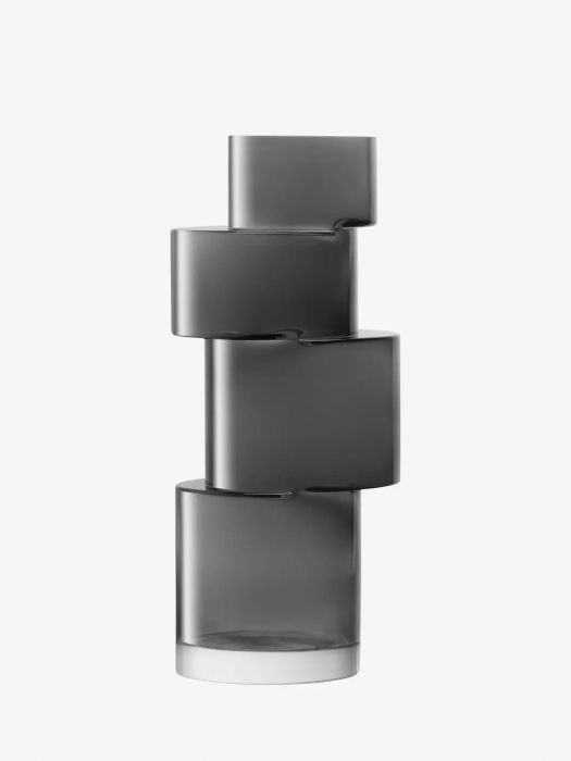 Ваза Tier, 35 см, серая LSA International, арт.:G1729-35-970