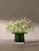 Ваза/Фонарь Victoria изумрудная В 13,5 см, LSA International, арт.:G1770-13-392