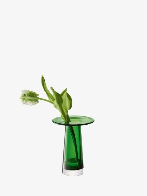 Ваза/Фонарь Victoria изумрудная В 15 см, LSA International, арт.:G1770-15-392