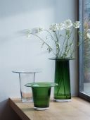 Ваза/Фонарь Victoria изумрудная В 13,5 см, LSA International, арт.:G1770-13-392