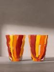 Набор из 2-х стаканов Folk, 280 мл.,  Оранжевый / Красный / Желтый от LSA International,арт.:G1772-10-645