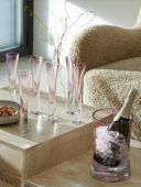 Набор бокалов для шампанского Moya, 2 шт, 170 мл, розовый, LSA International, арт.:G474-04-436