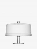 Блюдо для торта с крышкой Serve, Д33 см / 30см., В30 см, LSA International, арт.:G914-33-301